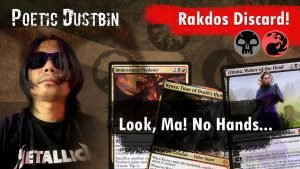 MTG Arena - Strixhaven Standard Rakdos Discard Deck with Valki of Lies, Kroxa and Immerstrum Predator - Poetic Dustbin