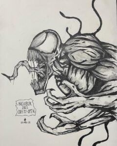 inktober 2021 - day 22 - Open