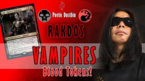 MTG Arena - Standard Rakdos Vampires Blood Tokens Deck with Anje, Maid of Dishonor