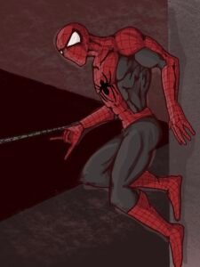 Spiderman - Digital Fanart by Poetic Dustbin