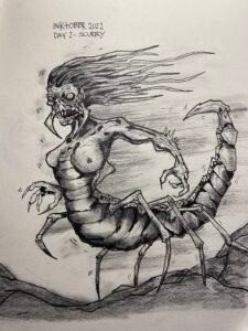 Inktober 2022 - Day 2 - Scurry