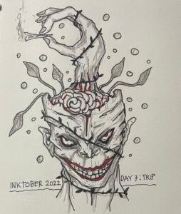 Inktober 2002 - Day 7 - Trip