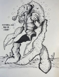 Inktober 2022 - Day 10 - Crabby