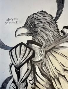 Inktober 2022 - Day 11 -Eagle