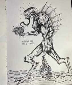 Inktober 2022 - Day 12 - Forget