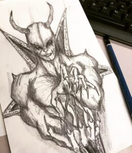 Demonology - Study of Demons by Poetic Dustbin