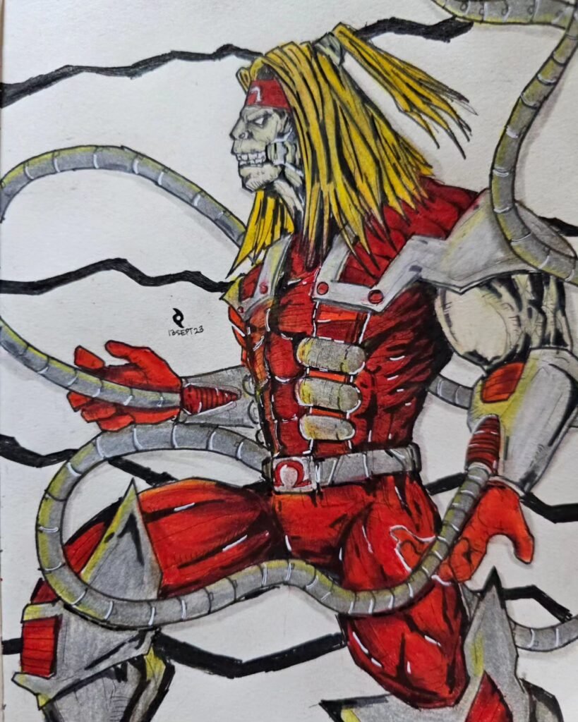 Omega Red - Marvel Fan Art by Poetic Dustbin