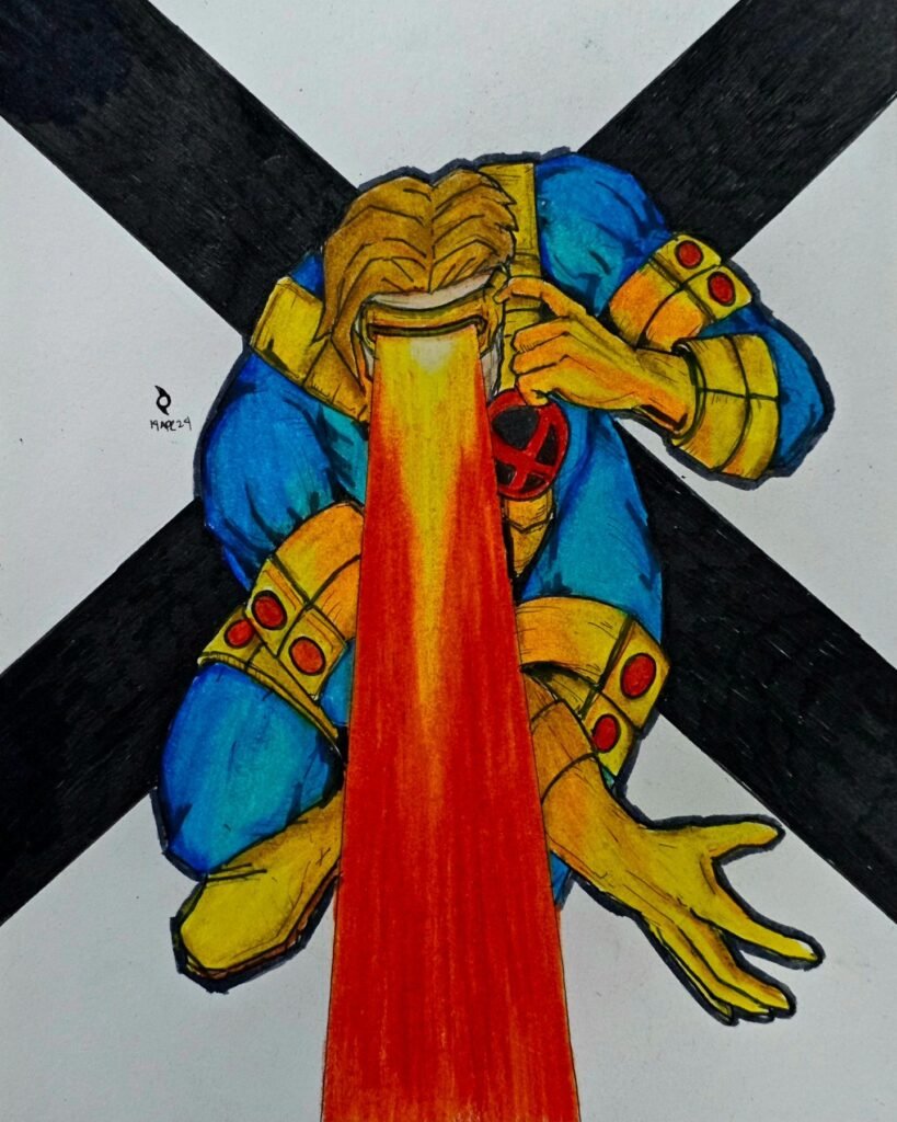 x-men cyclops fanart - poeticdustbin