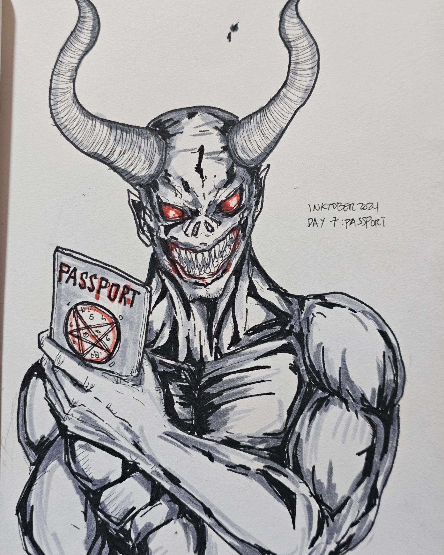 inktober-2024-day7-passport