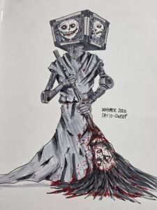 Inktober 2025 - Day 10 - Sweep