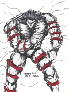 Inktober-2025-Day12-Shredded