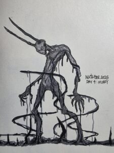 inktober 2025 - DAY 4 - Murky