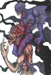 mind-devourer-psychological-horror-ink-art